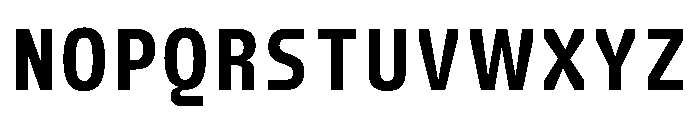 FC Crimp 150 X Condensed Extra Bold Font UPPERCASE