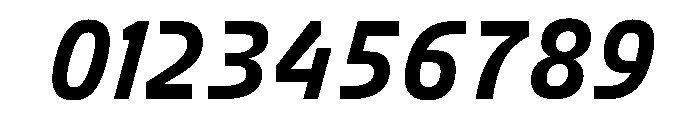 FC Crimp 151 X Condensed Extra Bold Italic Font OTHER CHARS