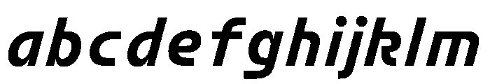 FC Crimp 151 X Condensed Extra Bold Italic FONT