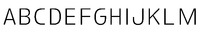 FC Crimp 210 Condensed Light Font UPPERCASE