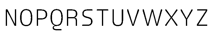 FC Crimp 210 Condensed Light Font UPPERCASE