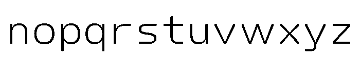 FC Crimp 210 Condensed Light Font LOWERCASE