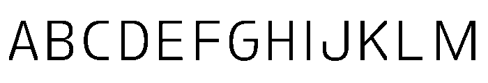 FC Crimp 220 Condensed Regular Font UPPERCASE