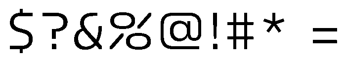 FC Crimp 220 Condensed Regular Font OTHER CHARS