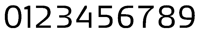FC Crimp 230 Condensed Medium Font OTHER CHARS