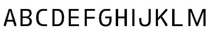 FC Crimp 230 Condensed Medium Font UPPERCASE