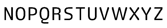 FC Crimp 230 Condensed Medium Font UPPERCASE