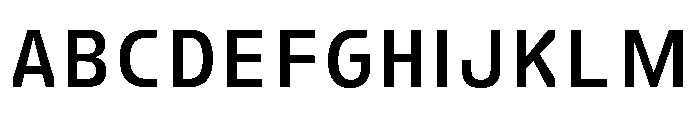 FC Crimp 240 Condensed Bold Font UPPERCASE
