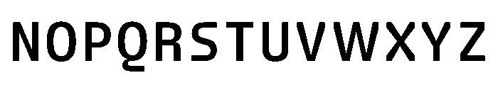 FC Crimp 240 Condensed Bold Font UPPERCASE