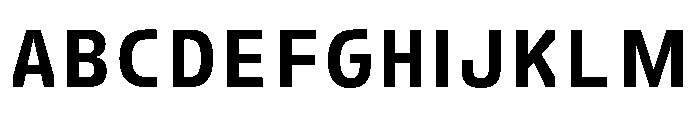 FC Crimp 250 Condensed Extra Bold Font UPPERCASE