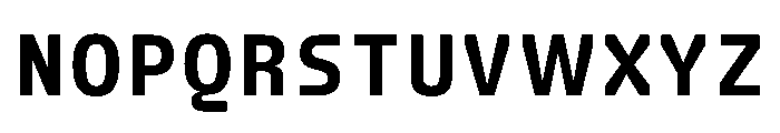 FC Crimp 250 Condensed Extra Bold Font UPPERCASE