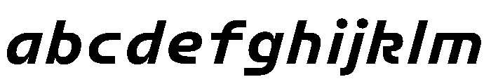 FC Crimp 251 Condensed Extra Bold Italic FONT