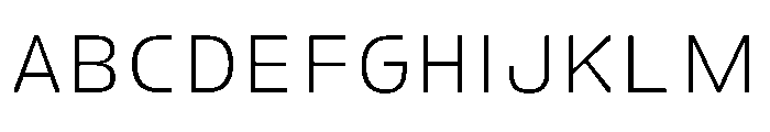 FC Crimp 310 Light Font UPPERCASE