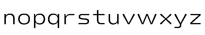 FC Crimp 320 Regular Font LOWERCASE