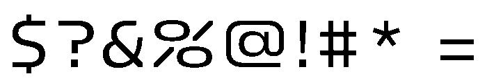 FC Crimp 330 Medium Font OTHER CHARS