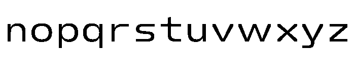 FC Crimp 330 Medium Font LOWERCASE