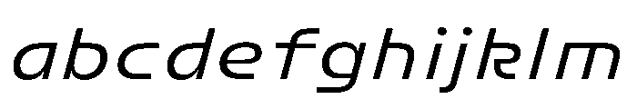 FC Crimp 331 Medium Italic FONT