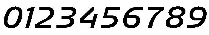 FC Crimp 341 Bold Italic Font OTHER CHARS