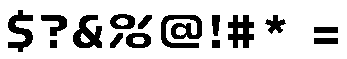 FC Crimp 350 Extra Bold Font OTHER CHARS