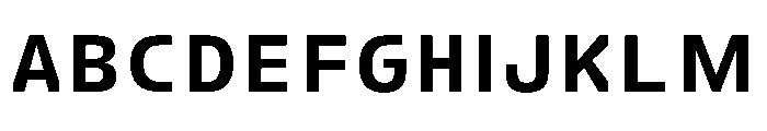 FC Crimp 350 Extra Bold Font UPPERCASE