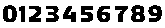 FC Crimp 360 Black Font OTHER CHARS