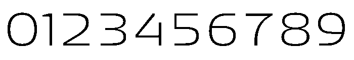 FC Crimp 410 Expanded Light Font OTHER CHARS