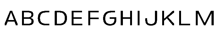 FC Crimp 430 Expanded Medium Font UPPERCASE