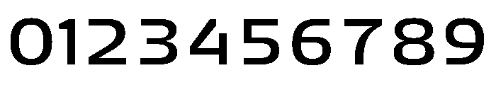 FC Crimp 440 Expanded Bold Font OTHER CHARS