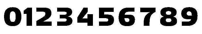 FC Crimp 460 Expanded Black Font OTHER CHARS