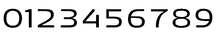 FC Crimp 530 X Expanded Medium Font OTHER CHARS