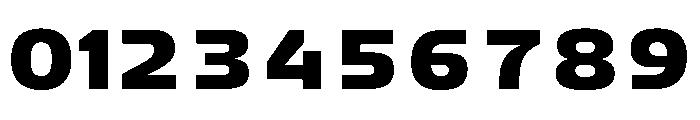 FC Crimp 560 X Expanded Black Font OTHER CHARS