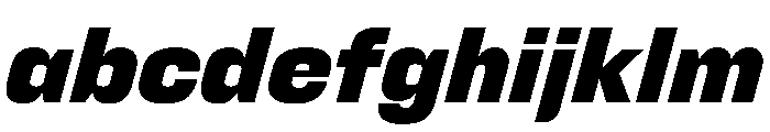 FC Cru 301 SemiCondensed Black Italic FONT