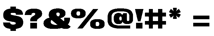 FC Cru 400 Black Font OTHER CHARS