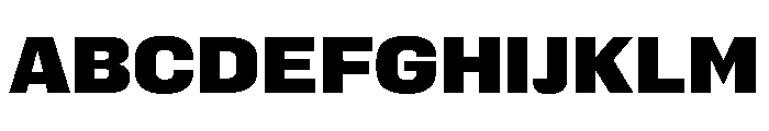 FC Cru 400 Black Font UPPERCASE