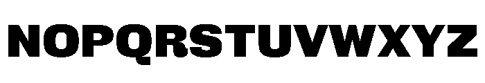FC Cru 400 Black Font UPPERCASE