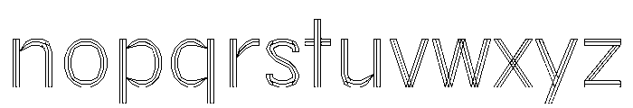 FC MAD Sans Bold Font LOWERCASE