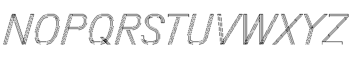 FC MAD Sans Bold Italic Font UPPERCASE