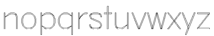 FC MAD Sans Font LOWERCASE