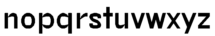 FC MAD Sans Fill Black Font LOWERCASE