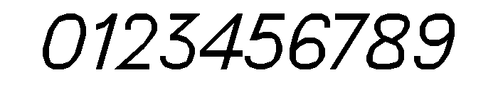 FC MAD Sans Fill Bold Italic Font OTHER CHARS