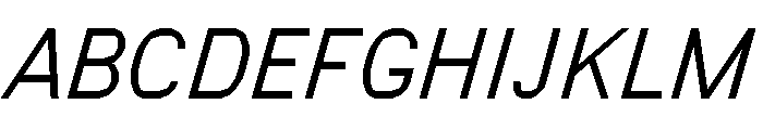 FC MAD Sans Fill Bold Italic Font UPPERCASE