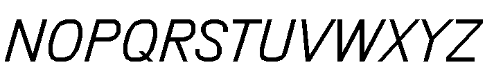FC MAD Sans Fill Bold Italic Font UPPERCASE