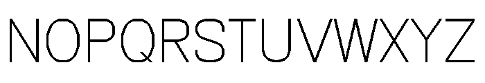 FC MAD Sans Fill Font UPPERCASE