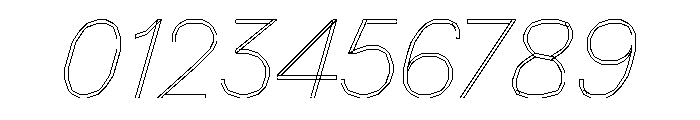 FC MAD Sans Regular Italic Font OTHER CHARS