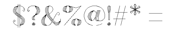 FC MAD Serif Black Font OTHER CHARS