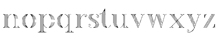 FC MAD Serif Black Font LOWERCASE