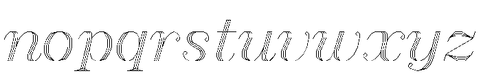 FC MAD Serif Bold Italic Font LOWERCASE