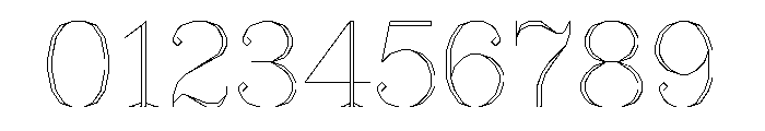 FC MAD Serif Font OTHER CHARS