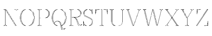 FC MAD Serif Font UPPERCASE