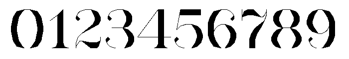 FC MAD Serif Fill Black Font OTHER CHARS